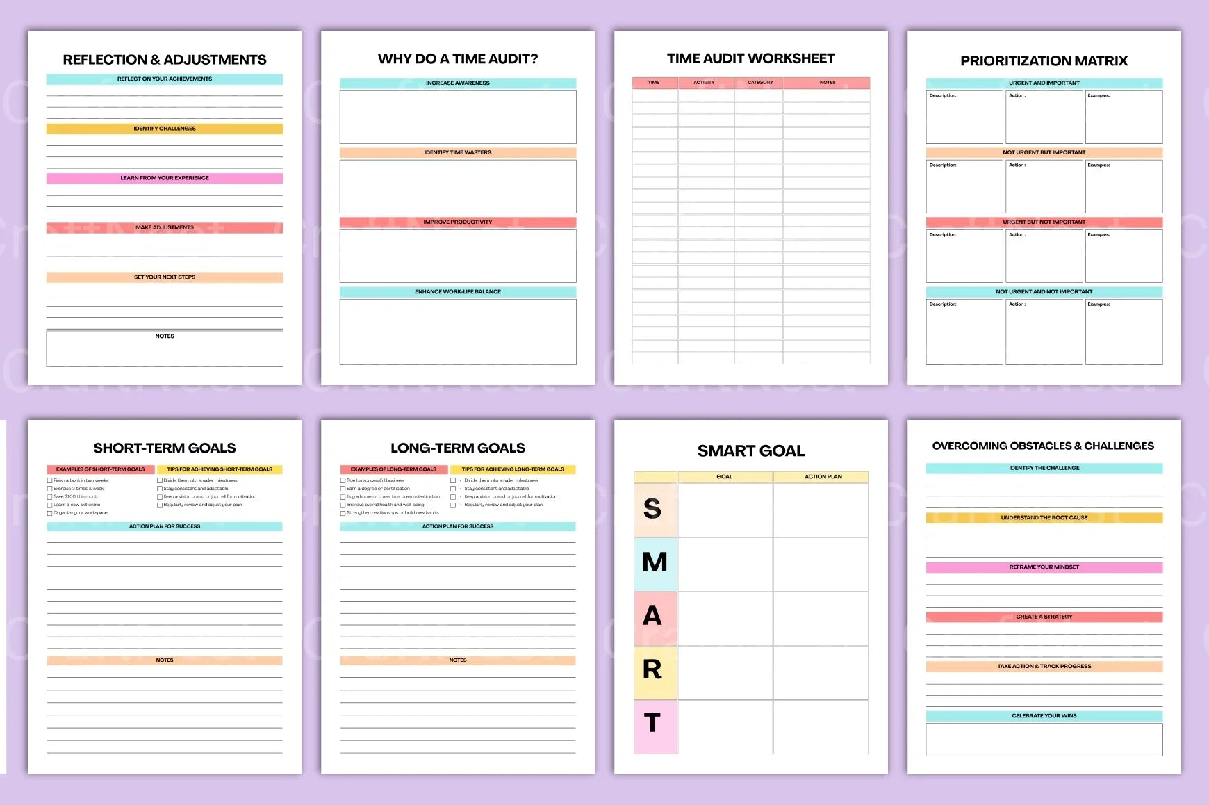 Thrive Strive Planner for Success - CraftNest - Digital Crafting and Art