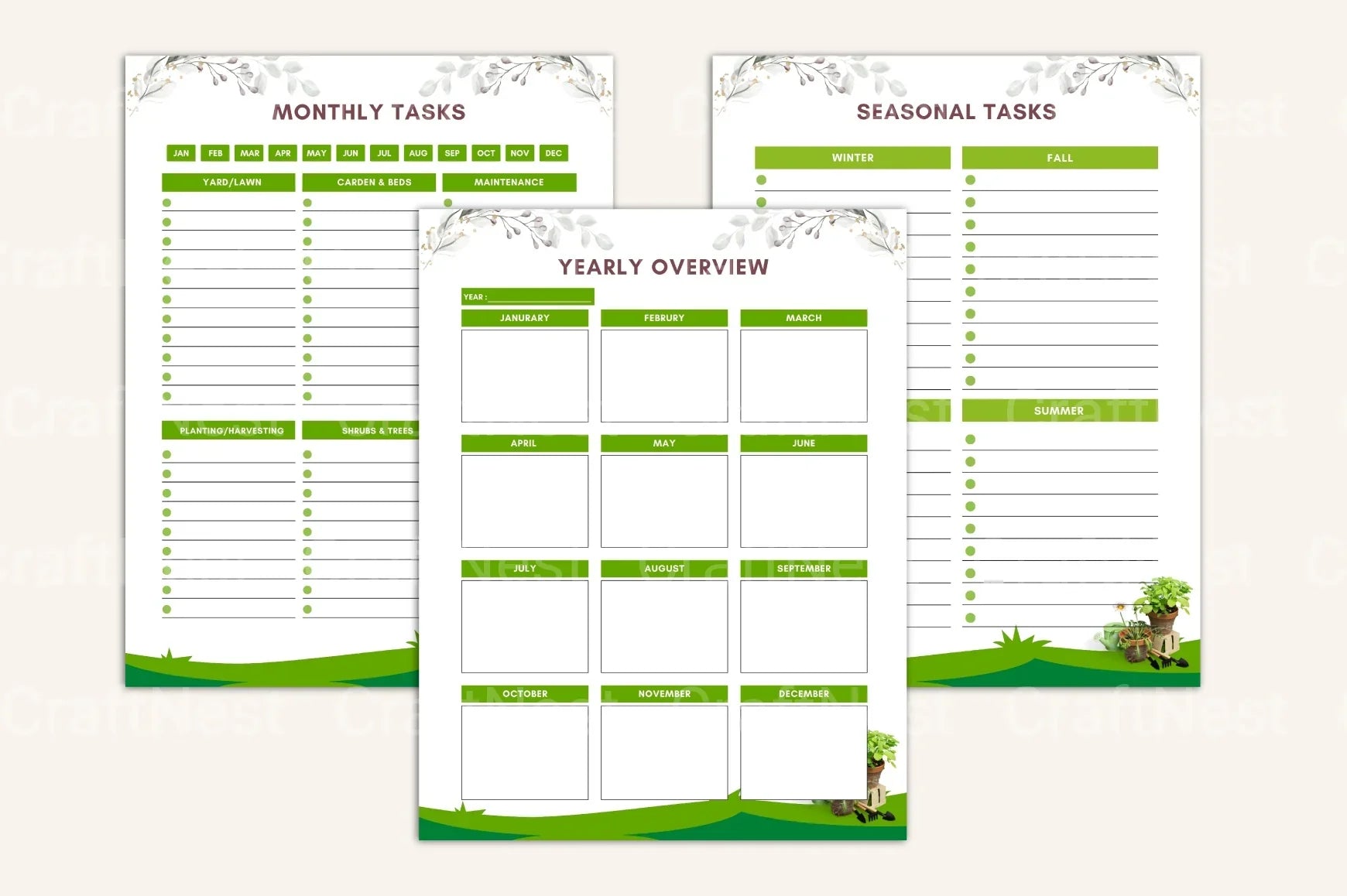 Garden Planner Guide - CraftNest - Digital Crafting and Art