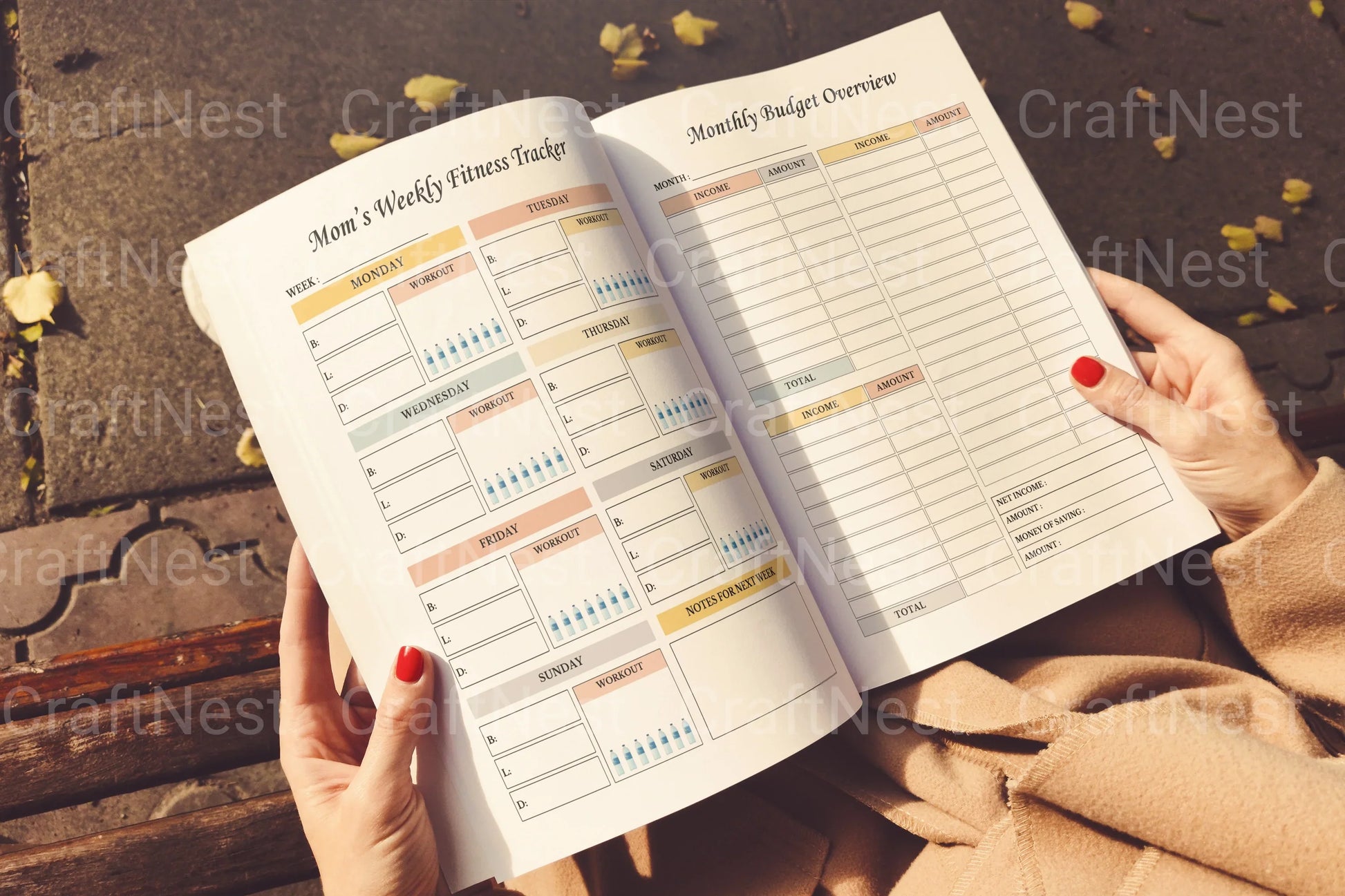 Busy Mom Planner: Organize Your Day Efficiently - CraftNest - Digital Crafting and Art
