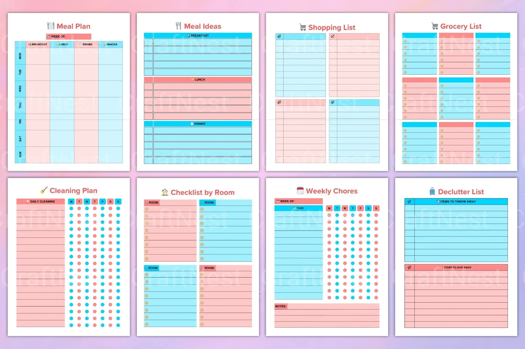Ultimate Mom Planner - CraftNest - Digital Crafting and Art