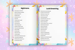 Dream Prompts Book for Creative Inspiration - CraftNest - Digital Crafting and Art