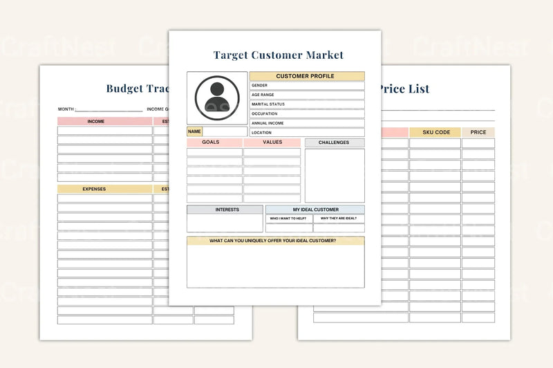 Small Business Financial Bookkeeping Guide - CraftNest - Digital Crafting and Art