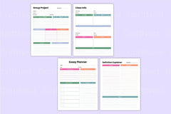 Student Planner 2023 - CraftNest - Digital Crafting and Art