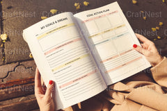 Goal Setting Motivation Guide - CraftNest - Digital Crafting and Art