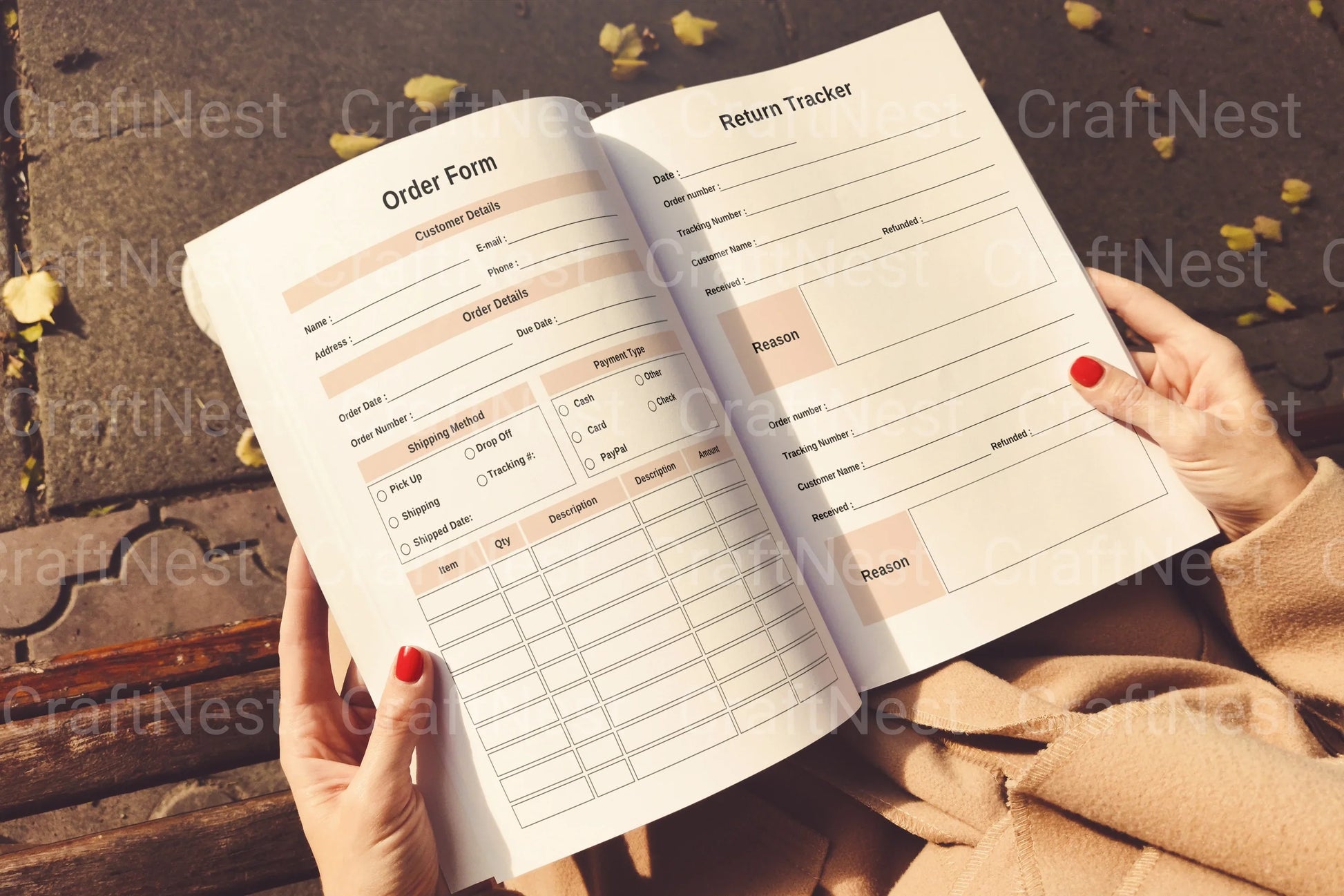 Side Business Workbook for Entrepreneurs - CraftNest - Digital Crafting and Art