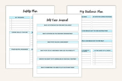 Anxiety and Depression Workbook for Mental Health - CraftNest - Digital Crafting and Art