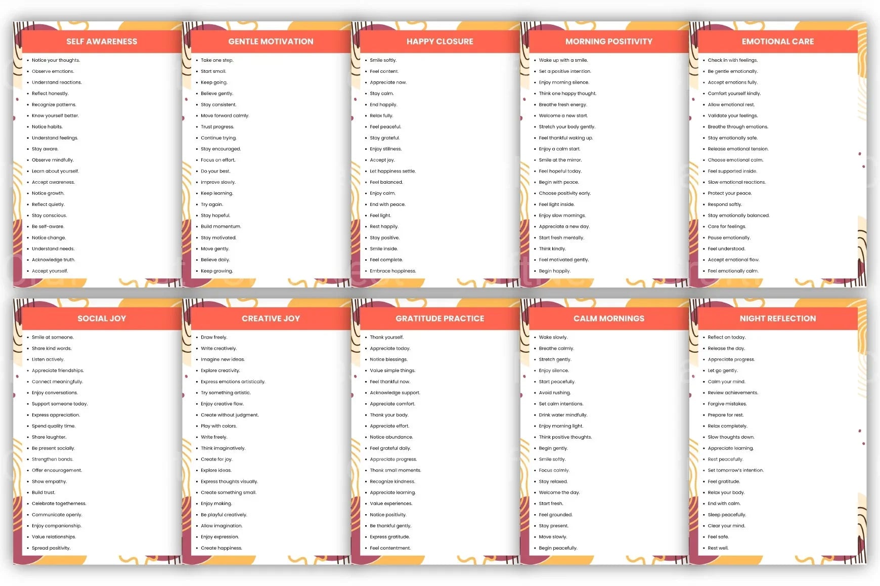 Happy Minds Prompts for Creativity and Inspiration - CraftNest - Digital Crafting and Art