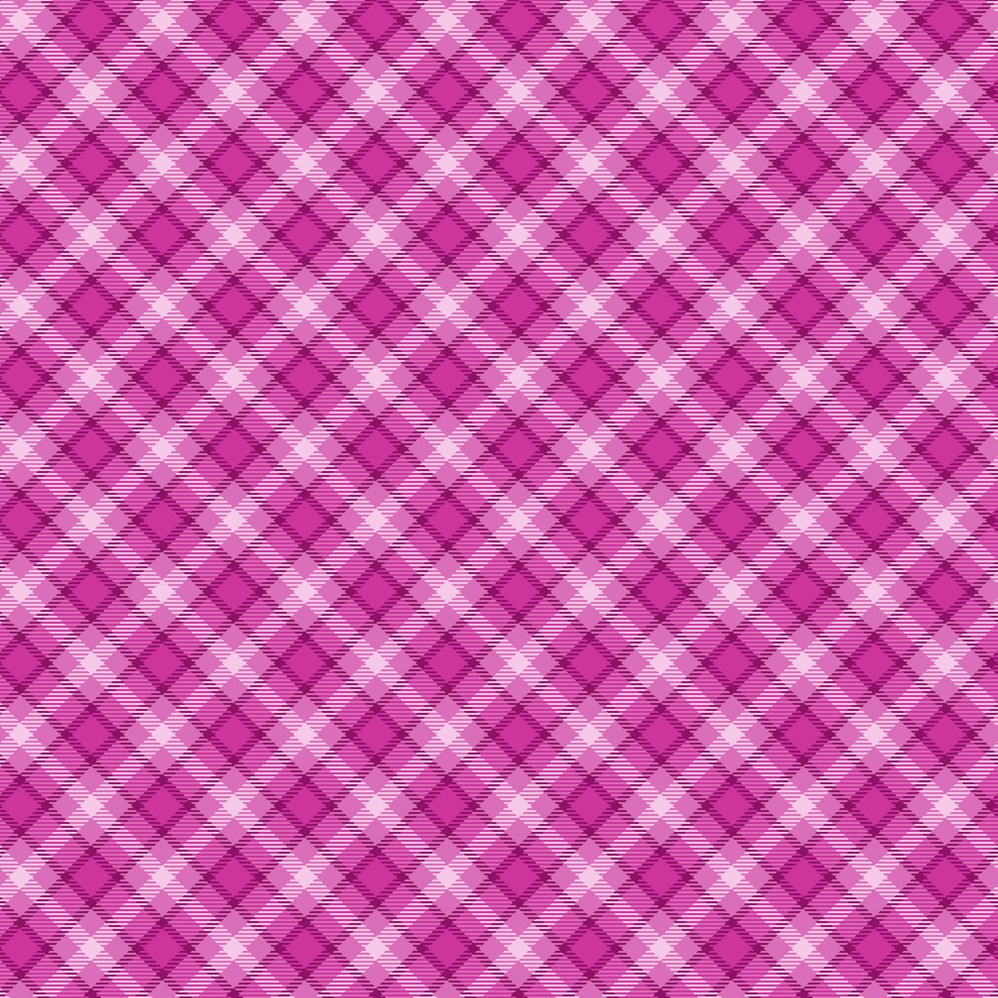 Pink Tartan Seamless Digital Paper - CraftNest - Digital Crafting and Art