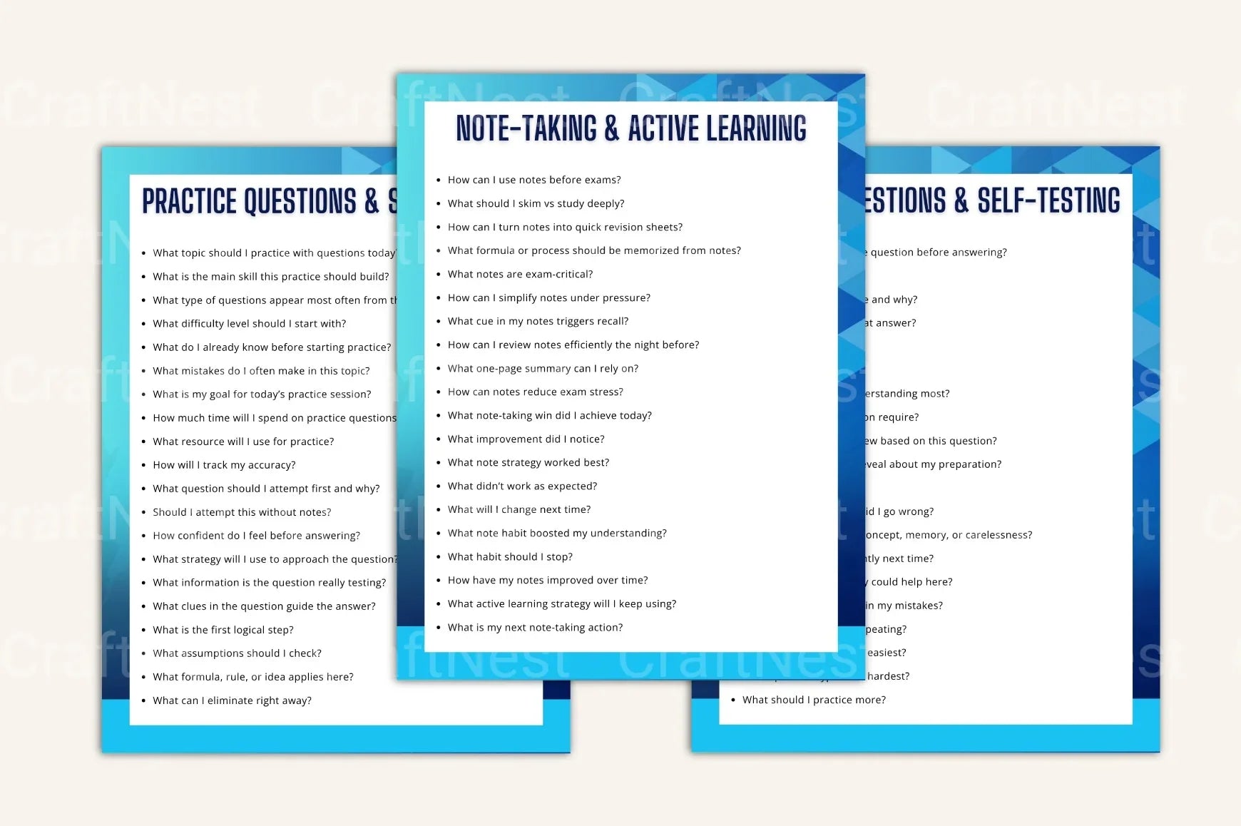Exam Preparation Guide: Essential Tips and Strategies - CraftNest - Digital Crafting and Art