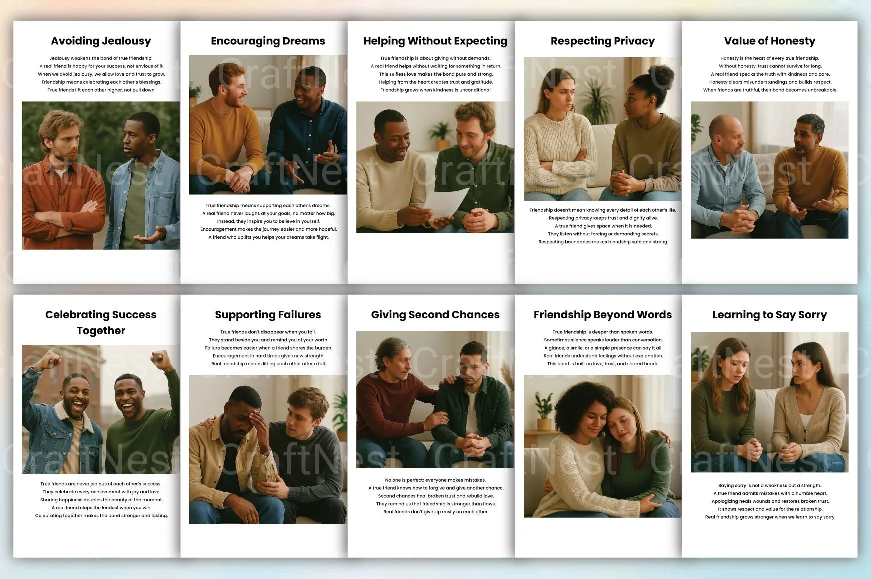 Ultimate Friendship Guidebook - CraftNest - Digital Crafting and Art