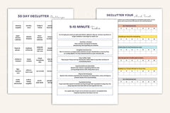 Decluttering Organizer Planner - CraftNest - Digital Crafting and Art
