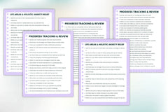 Anxiety Relief Prompts Book for Stress Reduction - CraftNest - Digital Crafting and Art