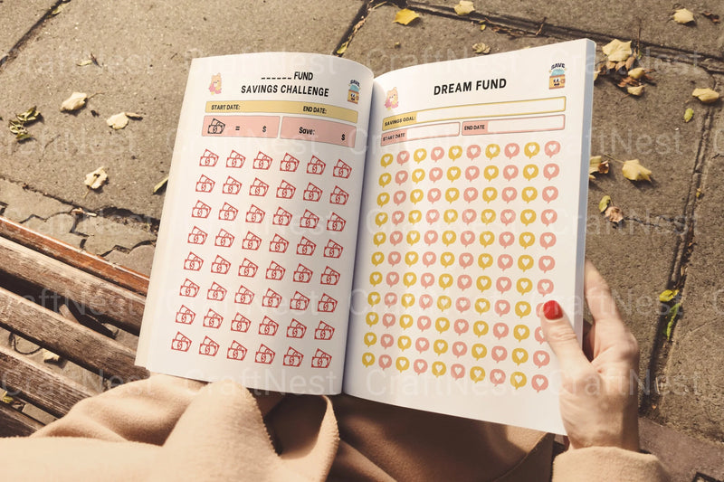 Money Savings Challenge: Start with $100 - CraftNest - Digital Crafting and Art