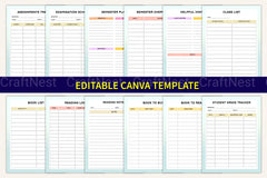 Student Success Planner Organizer - CraftNest - Digital Crafting and Art