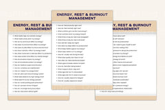 Effective Time Management Prompt Book - CraftNest - Digital Crafting and Art