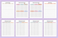 Budget Planner Template - CraftNest - Digital Crafting and Art
