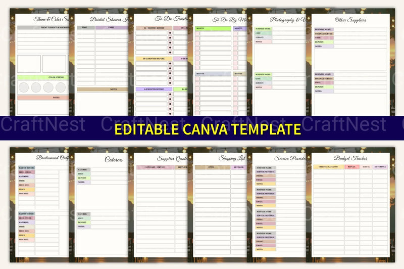 Wedding Planning Companion Guide - CraftNest - Digital Crafting and Art