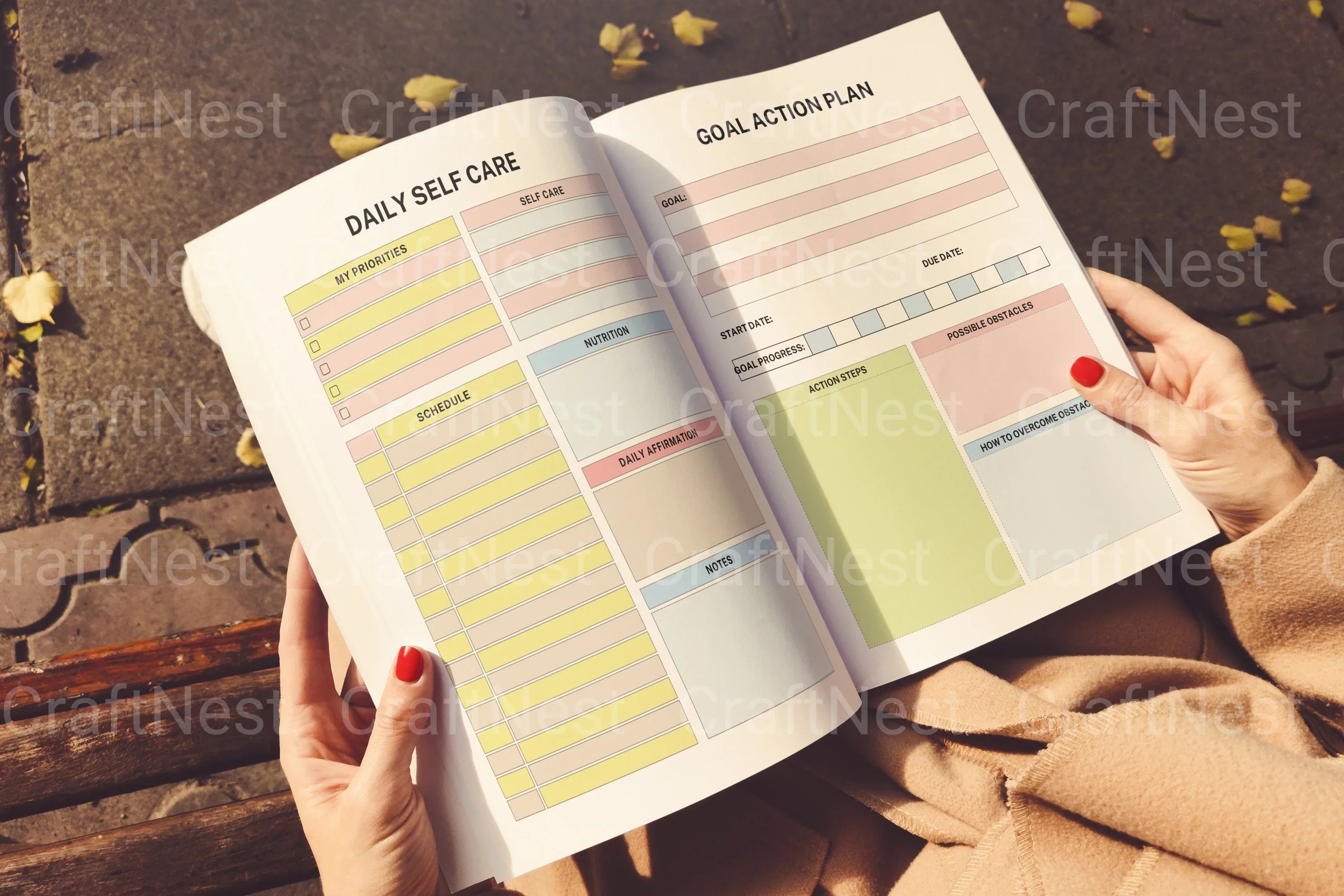 ADHD Brain Dump Planner for Effective Organization - CraftNest - Digital Crafting and Art