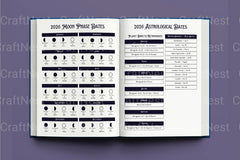 Moon and Astrology Planner - CraftNest - Digital Crafting and Art
