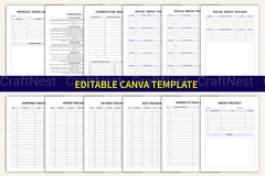 Entrepreneur Success Workbook - CraftNest - Digital Crafting and Art