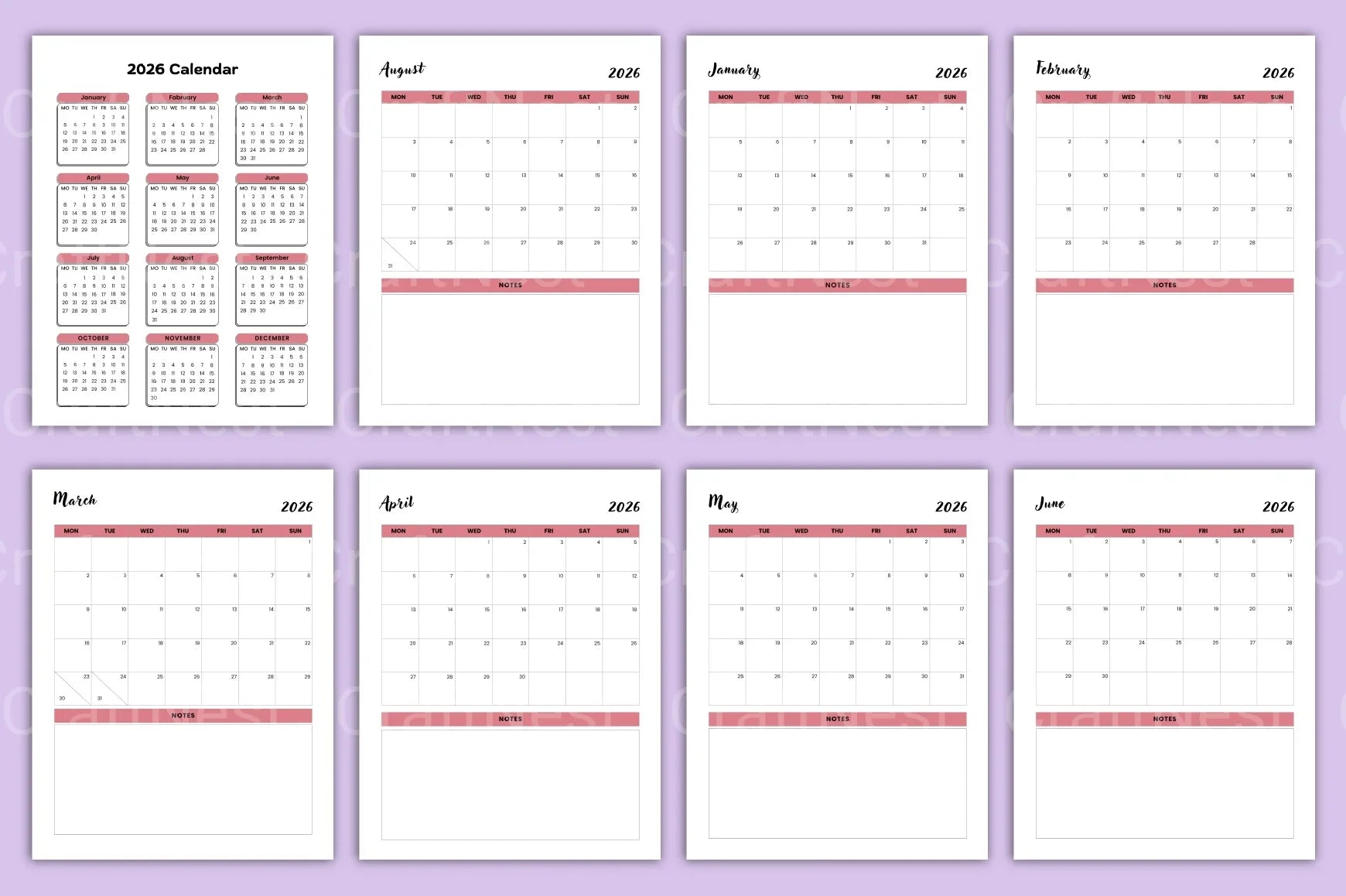 ADHD Brain Dump Planner for Enhanced Focus - CraftNest - Digital Crafting and Art