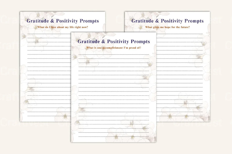 Anxiety Prompts for Stress Relief - CraftNest - Digital Crafting and Art