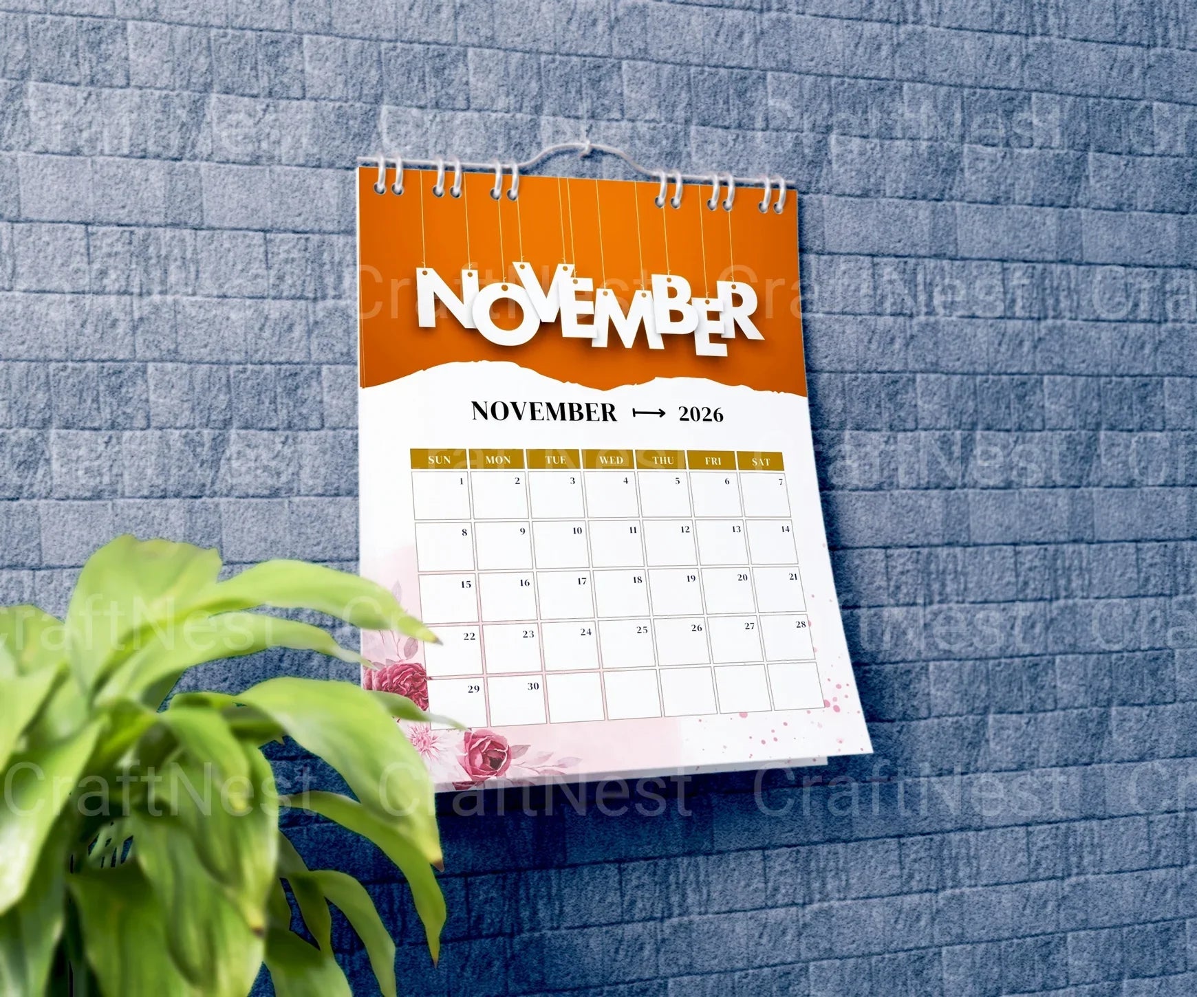 Photo Calendar Design - CraftNest - Digital Crafting and Art