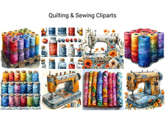 Quilting & Sewing Clipart - CraftNest - Digital Crafting and Art