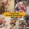 Stone Fruit Junk Journal Pages