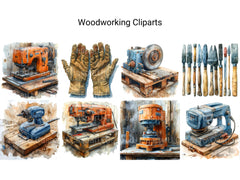 Woodworking Clipart - CraftNest - Digital Crafting and Art