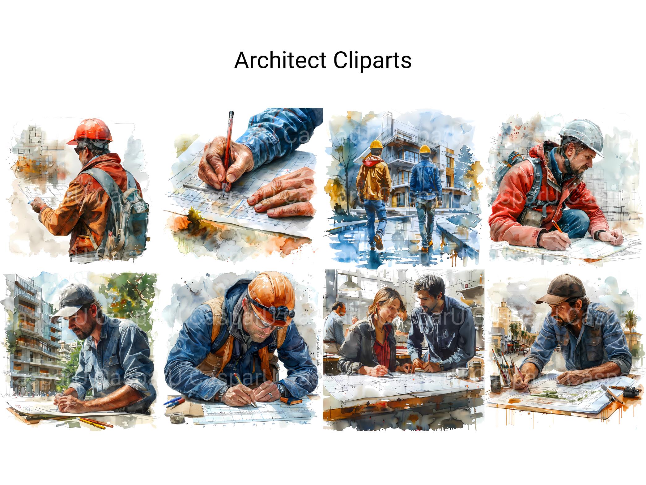 Architect Clipart - CraftNest - Digital Crafting and Art