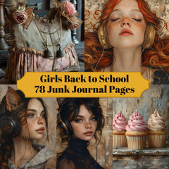 Girls Back To School - CraftNest - Digital Crafting and Art