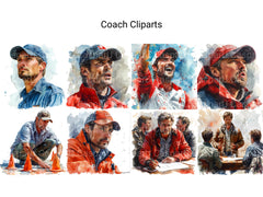 Coach Clipart - CraftNest - Digital Crafting and Art