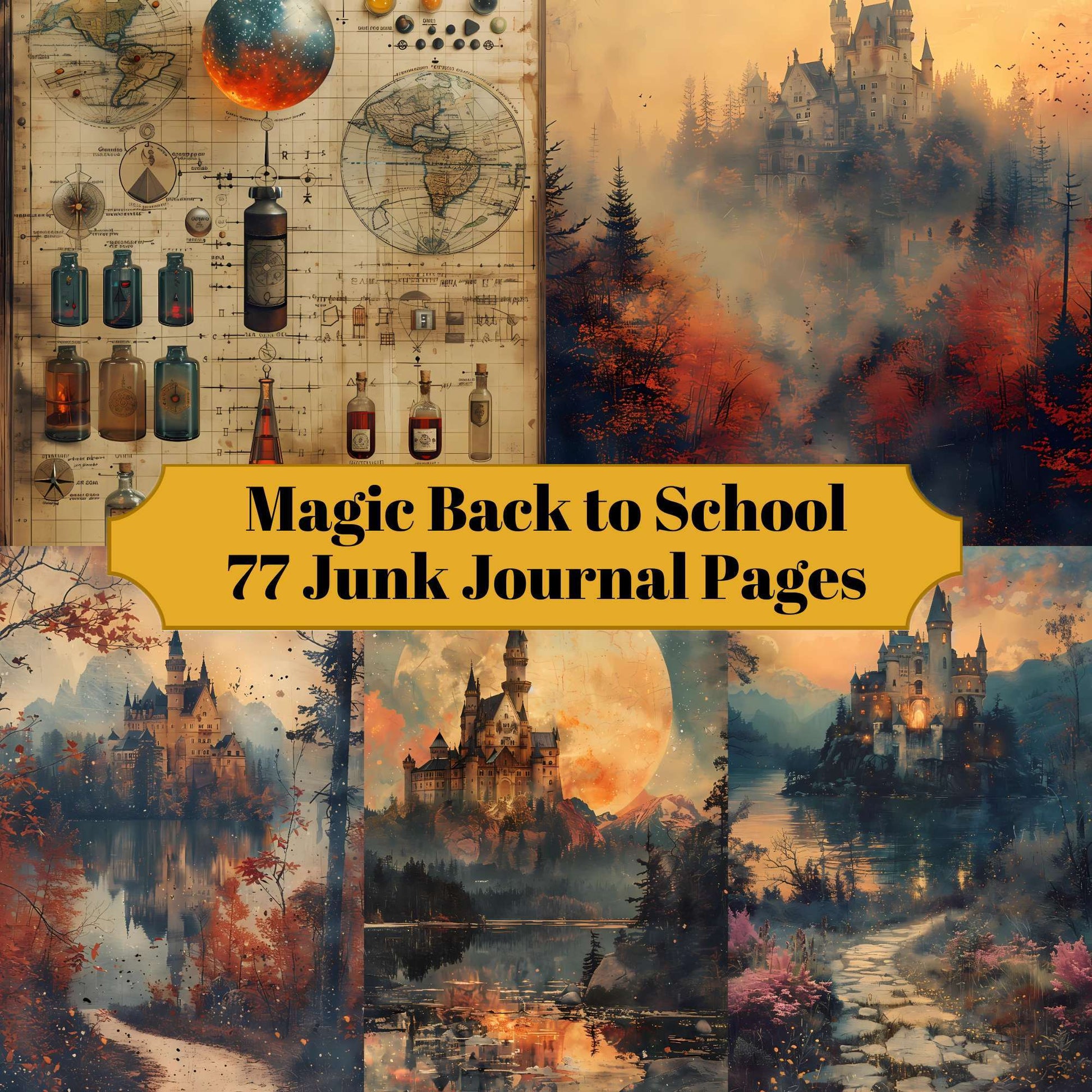 Magic Back To School - CraftNest - Digital Crafting and Art