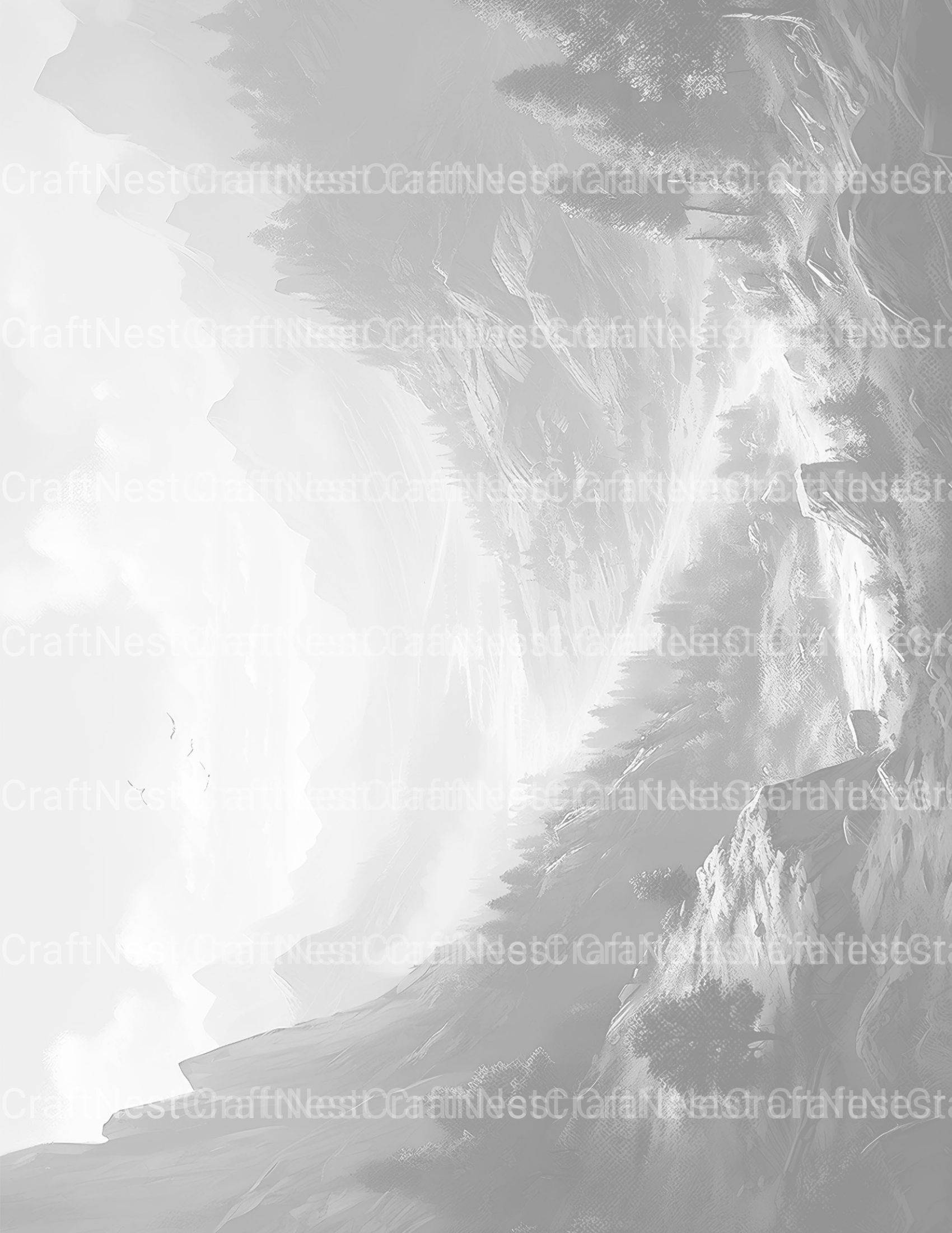 Landscape Scenes Coloring Book - CraftNest - Digital Crafting and Art