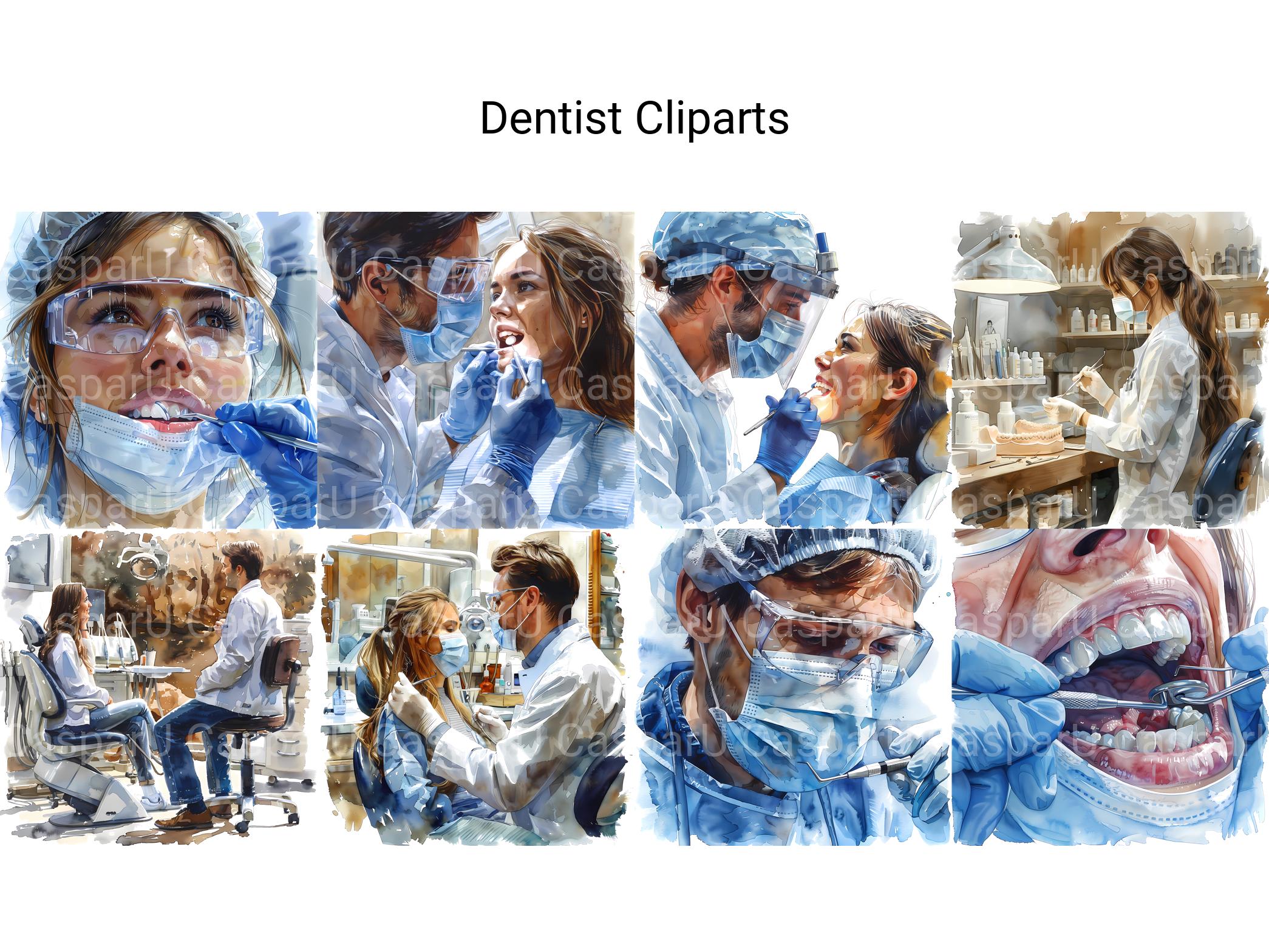 Dentist Clipart - CraftNest - Digital Crafting and Art