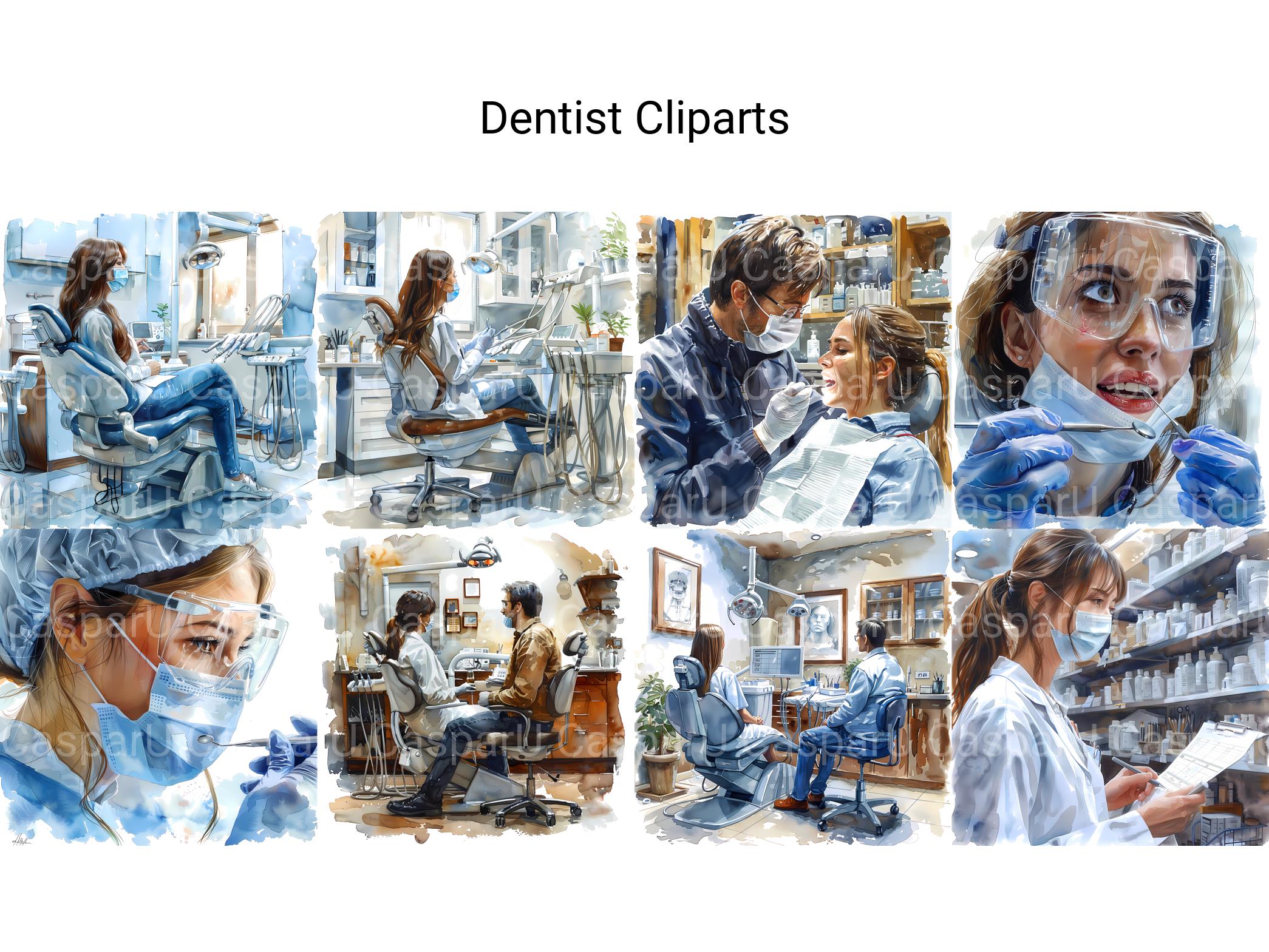 Dentist Clipart - CraftNest - Digital Crafting and Art