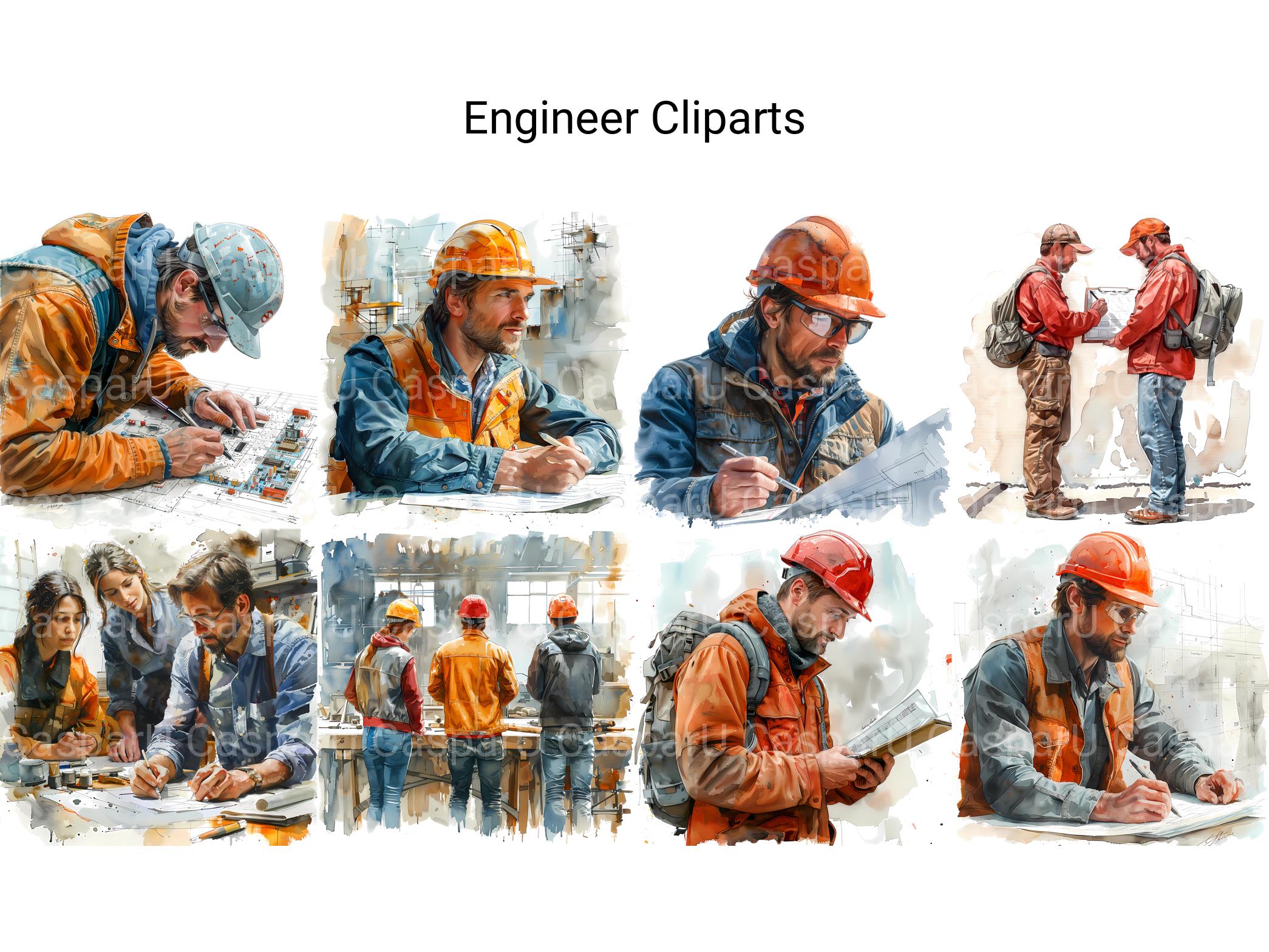 Engineer Clipart - CraftNest - Digital Crafting and Art