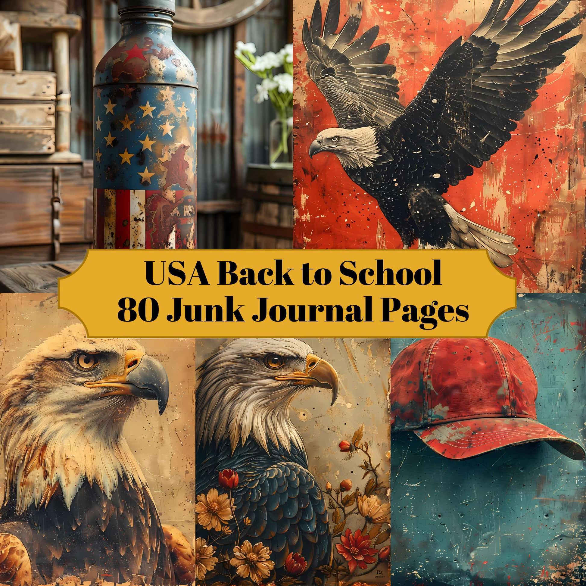 USA Back To School - CraftNest - Digital Crafting and Art