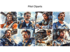 Pilot Clipart - CraftNest - Digital Crafting and Art