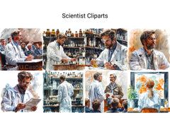 Scientist Clipart - CraftNest - Digital Crafting and Art