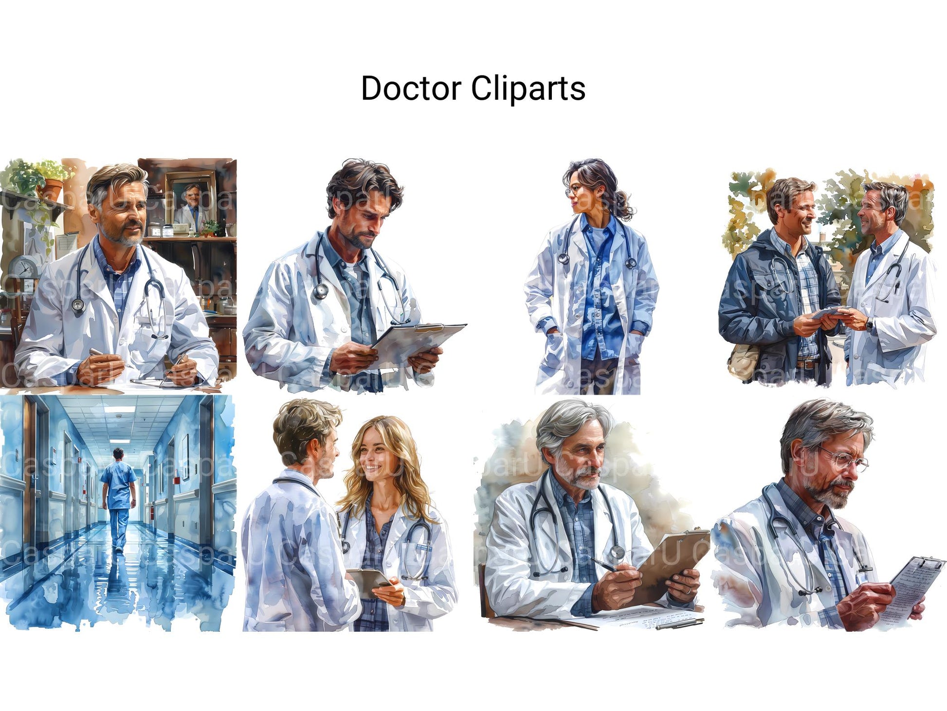 Doctor Clipart - CraftNest - Digital Crafting and Art