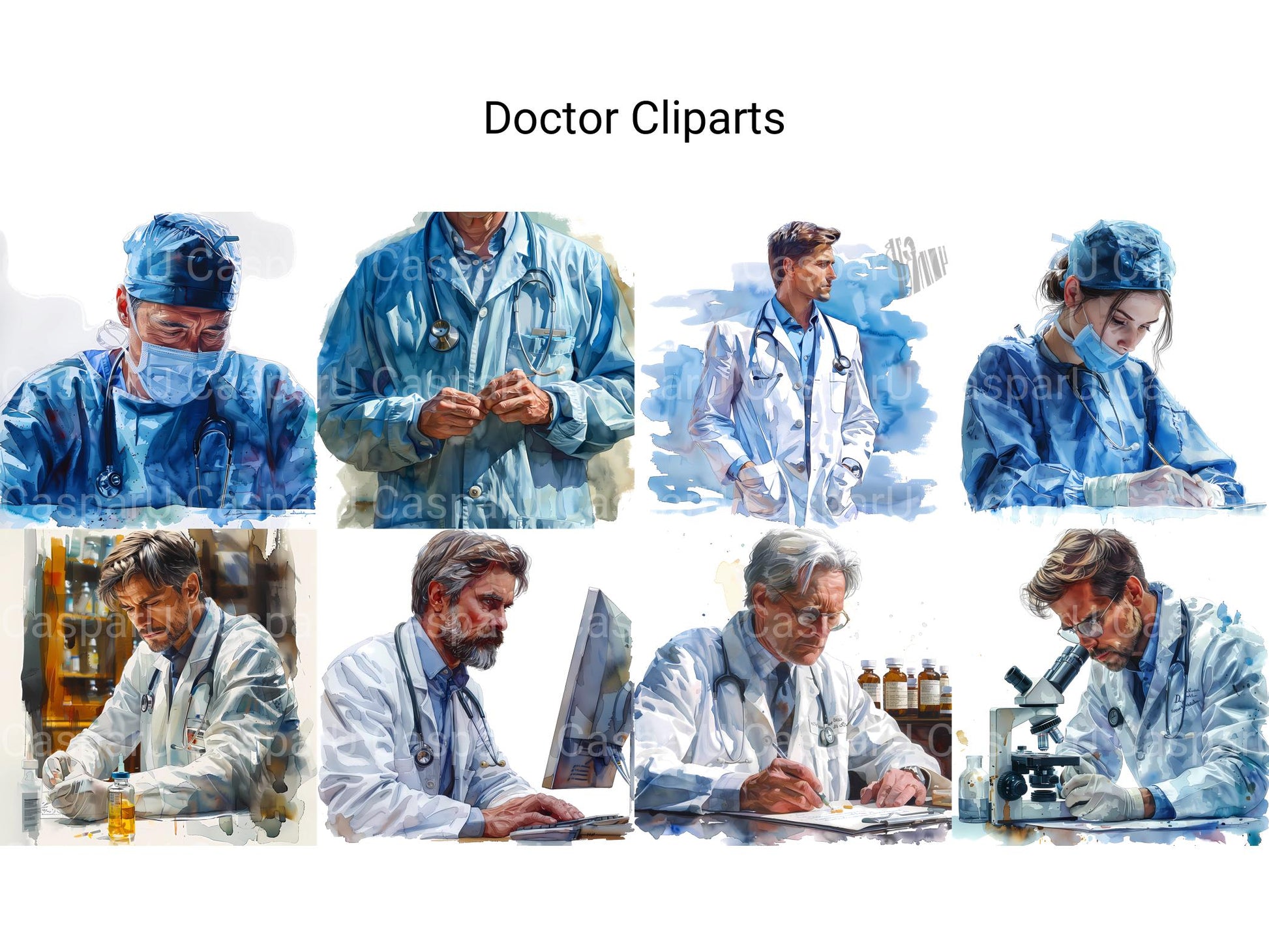 Doctor Clipart - CraftNest - Digital Crafting and Art