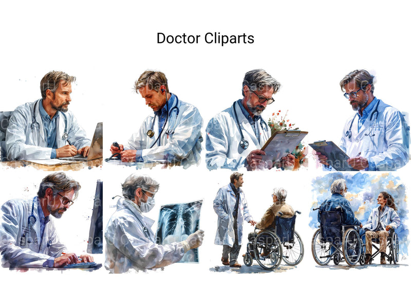 Doctor Clipart - CraftNest - Digital Crafting and Art