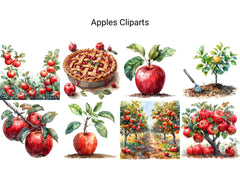 Apple Clipart - CraftNest - Digital Crafting and Art