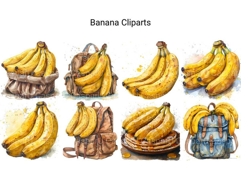 Banana Clipart - CraftNest - Digital Crafting and Art