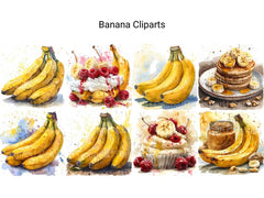 Banana Clipart - CraftNest - Digital Crafting and Art