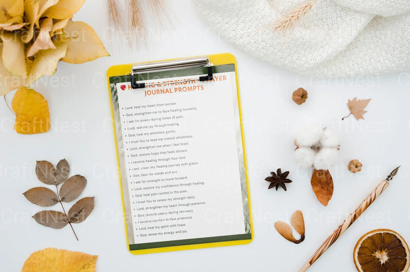 Prayer Prompts for Spiritual Growth - CraftNest - Digital Crafting and Art