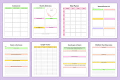 Ecotherapy Planner for Wellness and Nature Connection - CraftNest - Digital Crafting and Art
