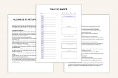 Entrepreneur Success Workbook - CraftNest - Digital Crafting and Art
